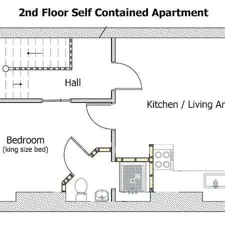 Appartement Keswick Town Centre Self Contained Apartment Keswick (Cumbria)
